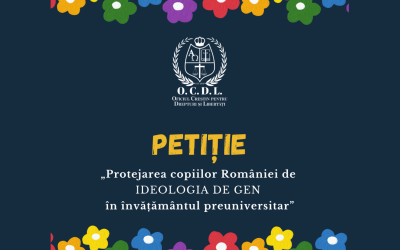 PETIȚIE: Protejarea elevilor României de ideologia de gen în învățământul preuniversitar