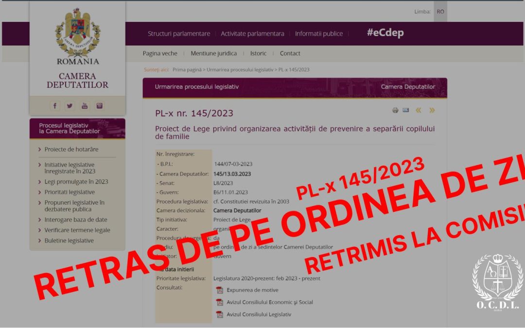 PL-x 145/2023 – Victorie de etapă