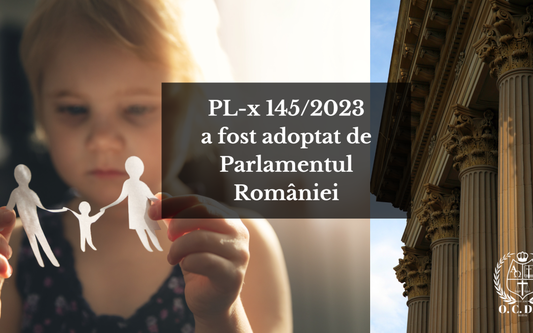 PL-x 145/2023 Legea a trecut. Monitorizarea continuă…
