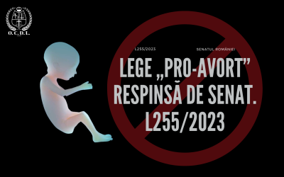Lege „pro-avort” respinsă de Senat. L255/2023