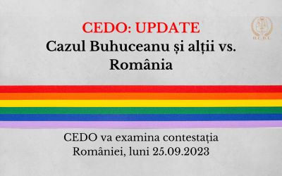 UPDATE: CEDO va examina contestația României, luni 25.09.2023