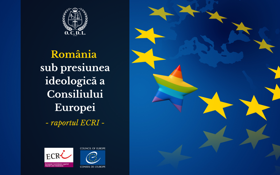 România sub presiunea ideologică a Consiliului Europei